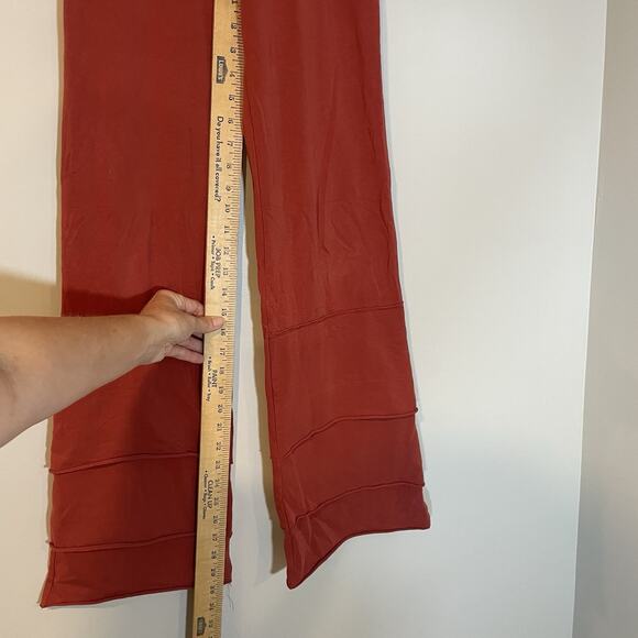 Matilda Jane Womens Finn Flare Pants Sz XS Sweet Maple Stretch Ruffle Legs - Picture 6 of 9